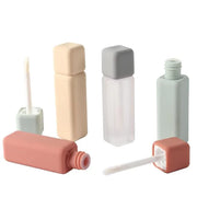 Leadigol 7-Piece Lip Gloss Set with Wand, Mini Cosmetic Containers, Cute Applicator, Lip Glaze Tube Holder, DIY Lipstick &...