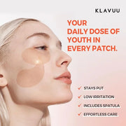 KLAVUU Real Vegan Collagen Eye Patches (60 Patches) - Korean Overnight Under Eye Mask for Puffy, Sagging Eyes, Fine Lines ...