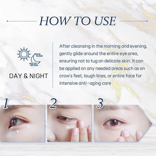 Danique Intensive Lifting Eye Cream – Peptide Phyto Stem Cell, Helps Improve Skin Appearance, Hydrates, and Smooths the Lo...