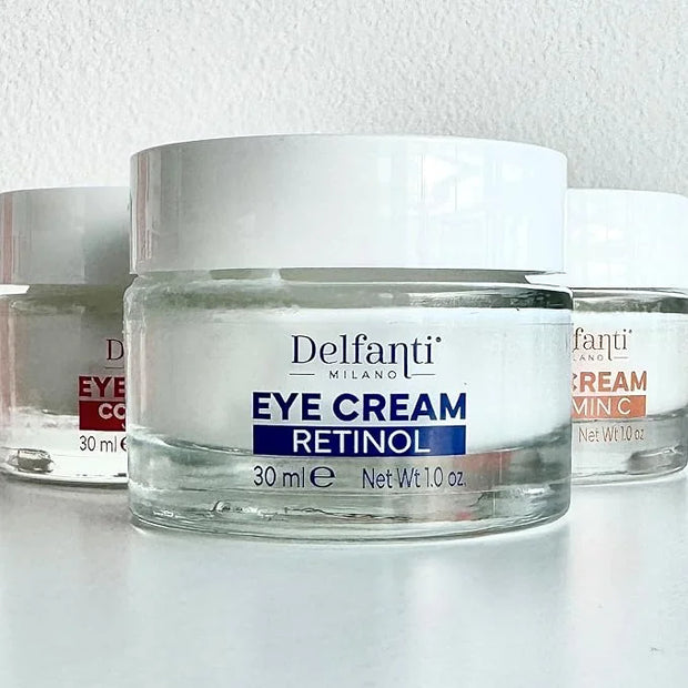 Delfanti-Milano • RETINOL REPAIR EYE CREAM • Anti Aging • Reduces Fine Lines • Fast Result • Vegan • Made in Italy - Produ...