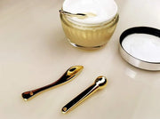 3Pcs Metal Makeup Spatula Mini Spoon and Eye Cream Massage Sticks Beauty Scoop for Facial Cosmetic Face Cream - Product Image