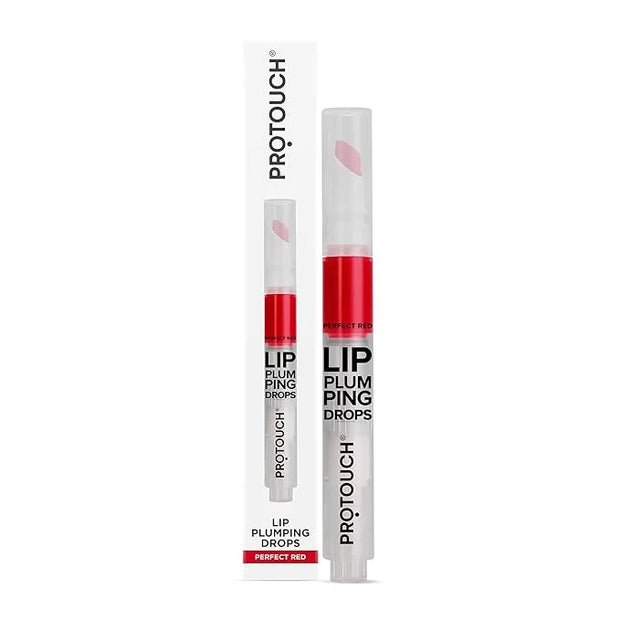 Glossy Lip Plumping Drops - Volumizing Lip Gloss With 8-Hour Plumping Effect - Vegan Formula With Caffeine & Grape Seed Ex...