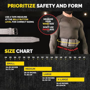 5mm Premium Weight Lifting Belt - 100% Genuine - Product Image