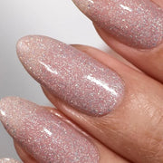 LONDONTOWN lakur Nail Polish - Chip-Resistant, Non-Toxic, Conditions & Hydrates Nails | Glossy Neutral Champagne in Bed Cr...