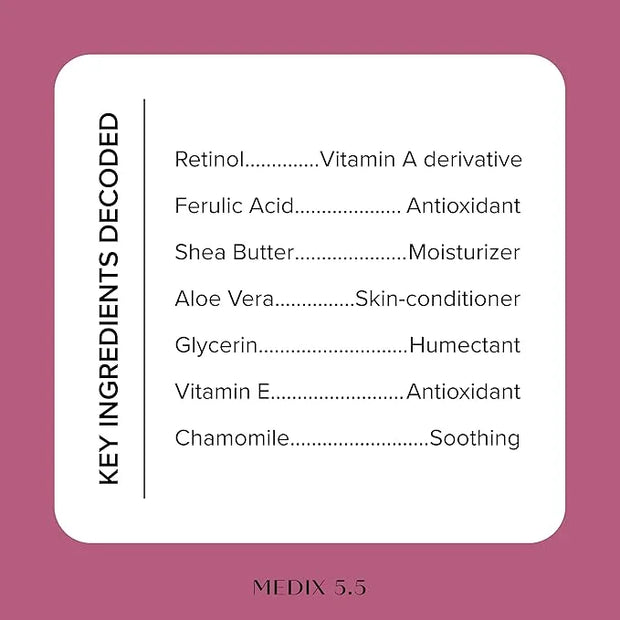 Medix 5.5 Retinol Body Lotion Skincare Moisturizer | Anti Aging Retinol Body Cream | Skin Care Tightening Lotion For Women...