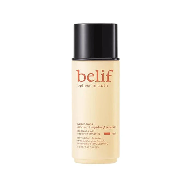 belif Vitamin C Golden Glow Serum for Face & Body – Brightening Luminizer & Hydrating Makeup Primer, Blur Pores & Even Ski...