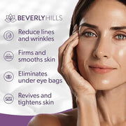 Beverly Hills V-lift Instant Eye Lift & Mens Instant Facelift Bundle with Discount - Eye Serum Treatment for Dark Circles,...