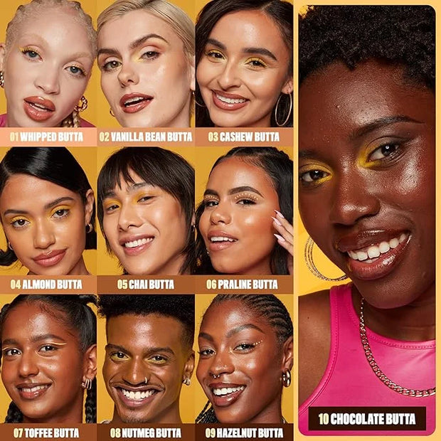NYX PROFESSIONAL MAKEUP Buttermelt Glaze Soft Glow Skin Tint + SPF 30, Up To 12HR Wear, 10 Chocolate Butta - Product Image