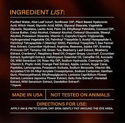 Wrinkle Defense Firming Eye Cream - Anti-aging Eye Cream with Matrixyl 3000 peptides, Hyaluronic Acid, Vitamin C & E, 30+ ...