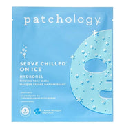 Patchology Iced Cooling and Firming Hydrogel Masks with Peptides, Cloudberry Oil and Bakuchiol. Facial Sheet Mask designed...