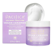 Pacifica Face Cream - Vegan Ceramide Barrier Cream w/Niacinamide & Shea Butter - Hydrating Daily Face Moisturizer Fragranc...