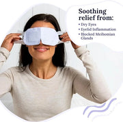 Rest: Self heating warm compress for dry eye | Heated eye Mask for fast relief | No microwave or washcloths needed | Trave...