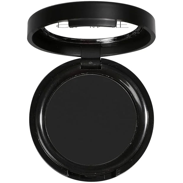 ISMINE Single Black Matte Eyeshadow Powder Palette High Pigment, Longwear, Intense Color Best Black Eyeshadow - Product Image