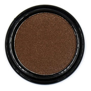 Truffle Chocolate Deep Dark Chestnut Cocoa Brown Shimmer Pressed Powder Single Vegan Eyeshadow; Talc, Paraben & Cruelty Fr...