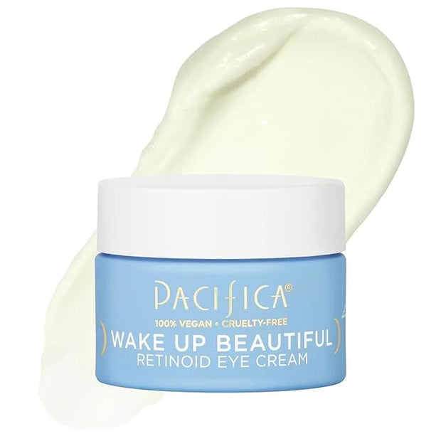 Pacifica Wake Up Beautiful Retinoid Eye Cream – Anti-Aging Under Eye Cream for Fine Lines & Wrinkles, Infused w/ Retinoid,...
