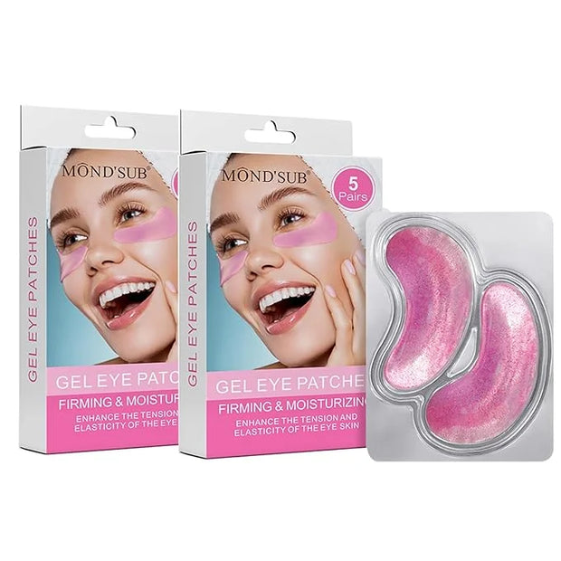 MOND'SUB Premium Under Eye Patches, Gel Eye Patches Hydrating & Refresh for Puffy Eyes, Under Eye Bags & Dark Circles, Nat...