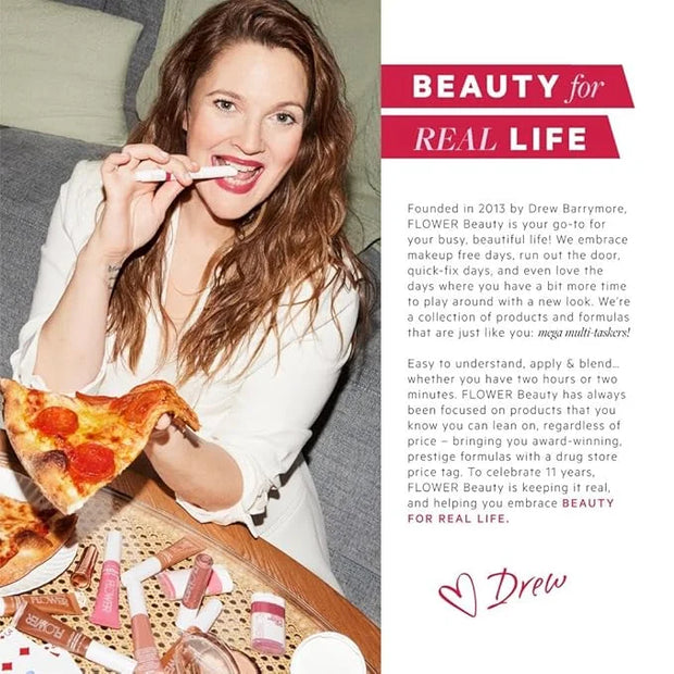 FLOWER Beauty Lip & Cheek Gel Crush | Cream Blush and Lips Tint in One Portable Multistick | Hydrating Burst of Color | Ra...