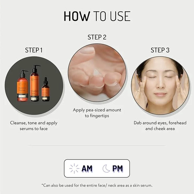 Eve Hansen Anti-Aging Eye Gel with Peptides | Under-Eye Cream With Plant Stem Cells, Hyaluronic Acid, Vitamin E | Cruelty-...
