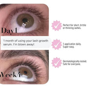 Lash Serum for Eyelash Growth, Makeup Eyelash To Grow Lashes, Lash Boost Serum Lash Enhancing (3mL) - Product Image