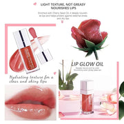 Lip Oil Hydrating Tinted Lip Balm,