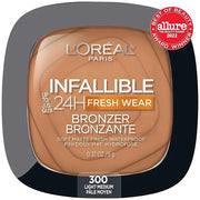 L'Oreal Paris Infallible Up to 24H Fresh Wear Soft Matte Longwear Bronzer. Waterproof, heatproof, Transfer, humidity and s...