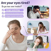 16 Packs Steam Eye Mask,Self Heating Warm Compress for Dry Eyes,Heated Eye Mask for Fast Relief,Disposable Moist Heating C...