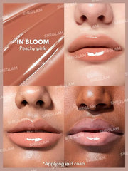SHEGLAM PoutPerfect Moisturizing Solid Lip Gloss Non Sticky Lipstick with Coconut Oil - In Bloom - Product Image