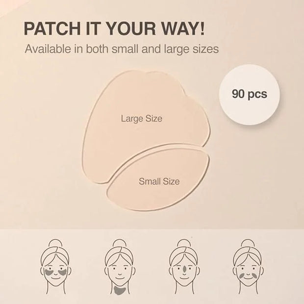 Avajar Melacontrol Daily Eye Patch | Korean Hydrogel Under Eye Mask for Puffy Eyes and Dark Circles | Anti-Wrinkle | Niaci...