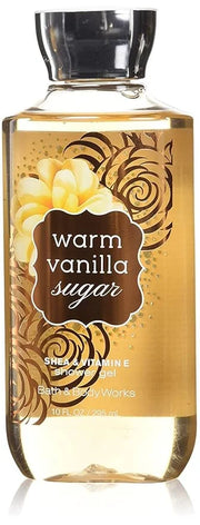 Bath and Body Works Warm Vanilla Sugar Signature Collection Shower Gel, 10 oz, new packaging - Product Image