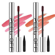 LANGMANNI 2 Colors Long-Lasting Peel Off Lip Liner Set, Waterproof & Smudge-Proof Matte Lip Liners Gift Makeup For Girls (...