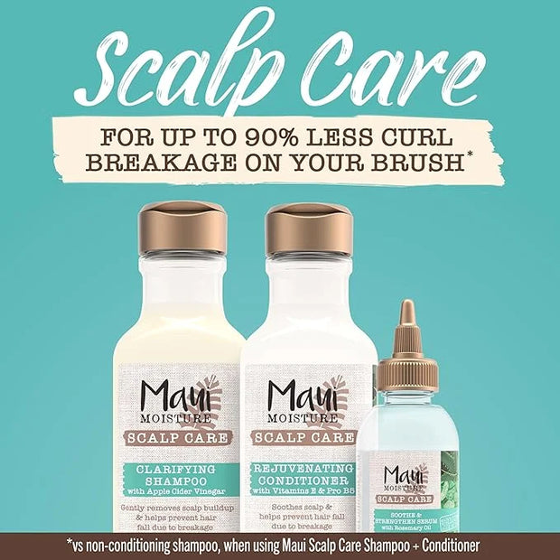 Maui Moisture Scalp Care Rejuvenating Conditioner, Soothing Curly Hair Conditioner with Vitamin E, Pro-Vitamin B5 & Aloe V...