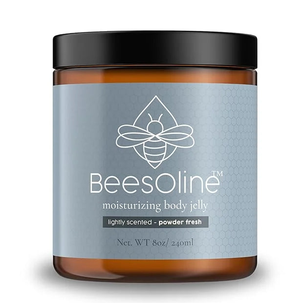 BeesOline Multi-Purpose Organic Moisturizer Powder Fresh Scent-PETROLEUM FREE, Soothes dry cracked itchy skin, protectant ...