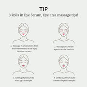 Farmstay Hyaluronic Acid Roll-on Eye Serum with 2% Niacinamide & Collagen – Hydrating Korean Eye Roller for Dark Circles, ...