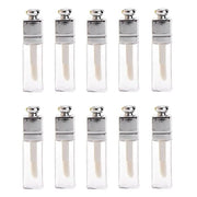 Empty Lip Gloss Tubes Containers Clear Refillable Lip Balm Bottles Transparent Mini Lipstick Containers for DIY Makeup Lip...