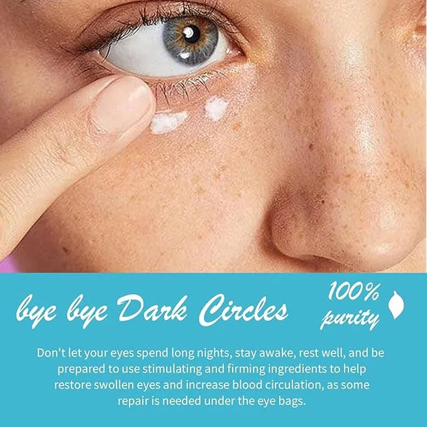 Anti-Aging Eye Cream for Wrinkles Under Eye Cream with Snail Mucin for Fine Lines Puffiness - Firming Eye Serum Relieve Ey...