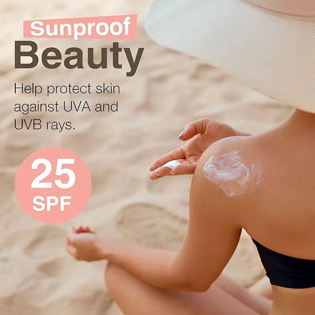 Mineral Sunscreen SPF 25 - Zinc Oxide Sunscreen, Baby Sunscreen, Kids Sunscreen, Reef Friendly Sunscreen, Sun Screen With ...