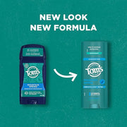 Tom’s of Maine Mountain Spring Natural Deodorant for Men and Women, Aluminum Free, 3.25 oz, 2-Pack - Product Image