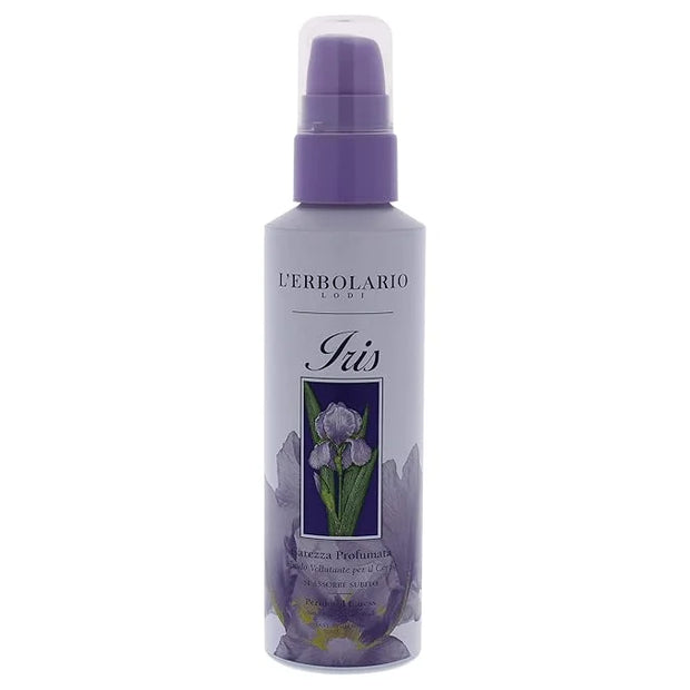L'Erbolario Iris Perfumed Caress Smoothing Body Fluid - Body Moisturizer to Hydrate, Protect - Liquid Body Lotion for Wome...