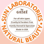 Sun Laboratories By Giesee Ultra Dark Self Tanning Lotion 32 oz - Organic Sunless Tanning Lotion, Extra Dark Self Tanner, ...