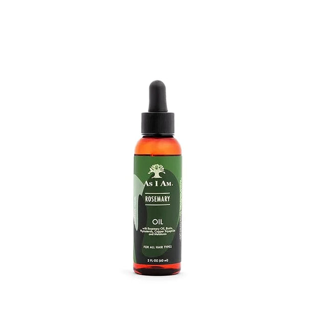 As I Am Rosemary Oil - 2 oz - Hair Density Serum - with Melatonin & Biotin - Vegan & Cruelty Free - Product Image