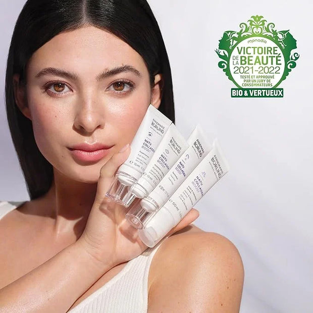 ANNEMARIE BÖRLIND - NATU COLLAGEN Eye Serum - firming, refreshing and radiant eye care, with botanical collagen and plant-...