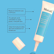 Murad Target Breakouts + Scars (3 Piece Value Set) - Acne Sulfur Mask, Acne Spot Treatment, Invisiscar Resurfacing Treatme...