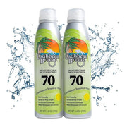 Continuous Tropical Mist Spray Sunscreen SPF 70, Reef Safe Sunscreen Spray, Up to 80 Minutes Water Resistant Sunscreen Fac...