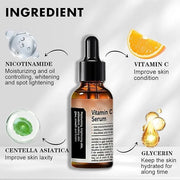 Crema de Baba de Caracol Original, Vitamin C Facial Serum 1.01 Oz, Snail Mucin 92% Moisturizer Daily Face Gel Cream1.76 Oz...