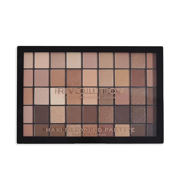 Revolution, Maxi Reloaded Eyeshadow Palette, Includes 45 Shades in Matte & Shimmer Finishes, Richly Pigmented, Ultimate Nu...