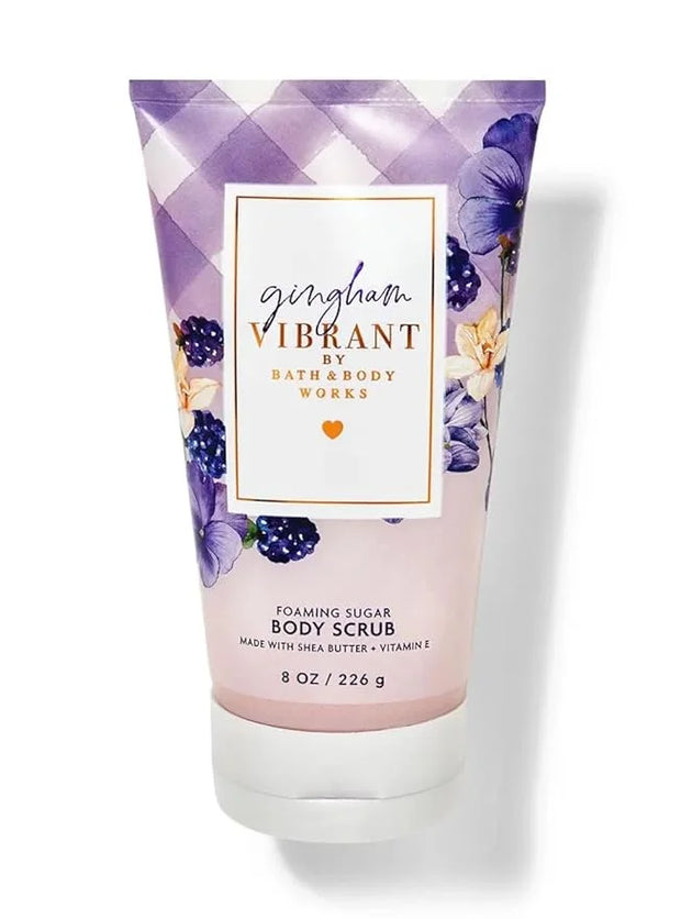 Bath and Body Works Gingham Vibrant Creamy Body Scrub 6.6 Ounce (Gingham Vibrant) - Product Image