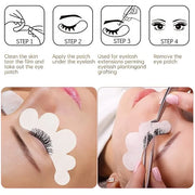 50 Pairs Eye Gel Pads, Lint Free Under Eye Patches for Eyelash Extensions, Premium Eye Mask Beauty Tool Kit (Pink) - Produ...