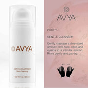 Avya Skincare Ayurvedic Weekend Travel Set | 4 Piece Skincare Travel Set | Gentle Cleanser, Eye Cream, Anti-Aging Serum, N...