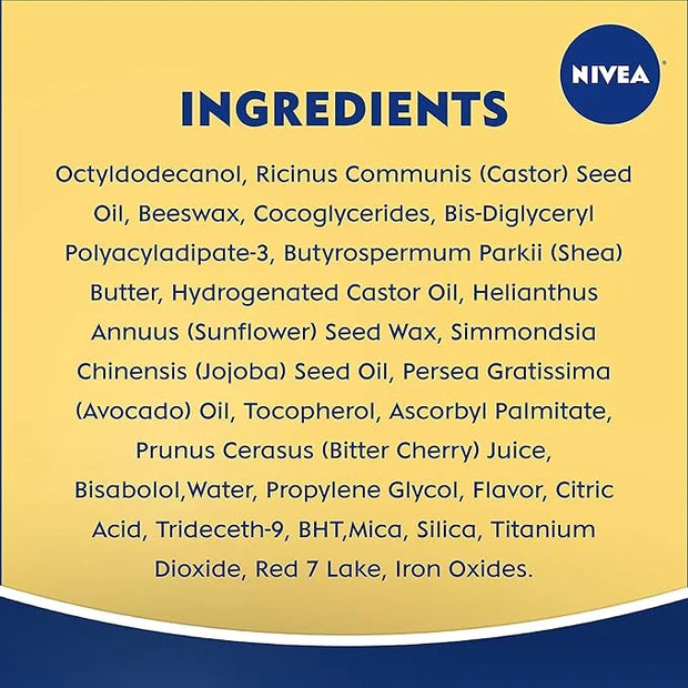 NIVEA Cherry Lip Care - Tinted