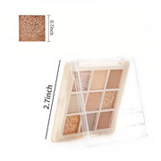 Boobeen Nude Eyeshadow Palette - Matte and Shimmer Makeup, Highly Pigmented Creamy Eye Shadow Powder, Create a Neutral Eye...